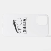 Super Vater iPhone Hülle (Rückseite (Horizontal))