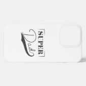 Super Vater iPhone Hülle (Rückseite (Horizontal))