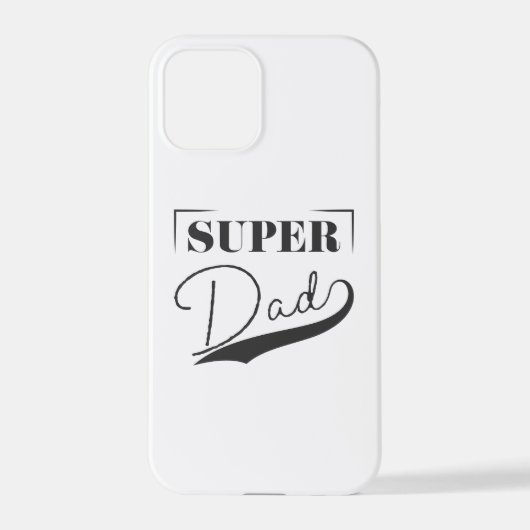 Super Vater iPhone Hülle (Rückseite)