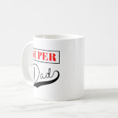 Super Vater Kaffeetasse (Vorderseite Links)