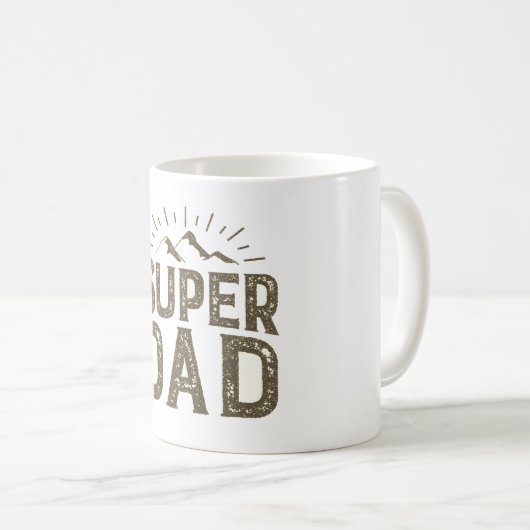 Super Vater Kaffeetasse (VorderseiteRechts)