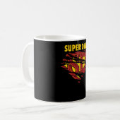 Super Vater Kaffeetasse (Vorderseite Links)