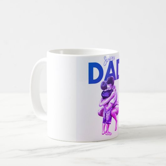 Super Vater Kaffeetasse (Vorderseite Links)