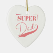 Super Vater Keramik Ornament (Rechts)