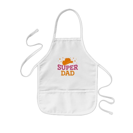 Super Vater Kinderschürze (Vorne)