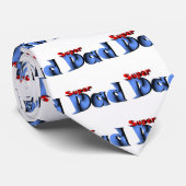 Super Vater Krawatte (Gerollt)