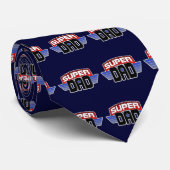 Super Vater Krawatte (Gerollt)