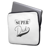 Super Vater Laptopschutzhülle (Vorderseite Links)
