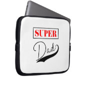 Super Vater Laptopschutzhülle (Vorne Rechts)