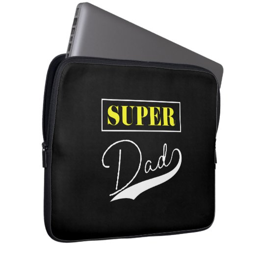 Super Vater Laptopschutzhülle (Vorne Rechts)