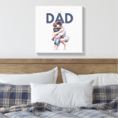 Super Vater Leinwanddruck (Insitu (Schlafzimmer))