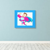 SUPER VATER LEINWANDDRUCK (Insitu (Holzboden))