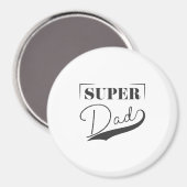 Super Vater Magnet (Vorderseite/Rückseite)