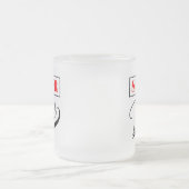 Super Vater Mattglastasse (Mittel)