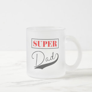 Super Vater Mattglastasse