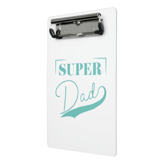 Super Vater Mini Klemmbrett (Gewinkelt2)