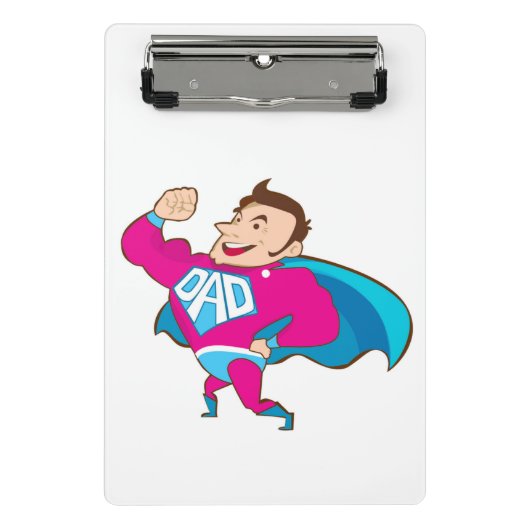 SUPER VATER MINI KLEMMBRETT (Vorderseite)