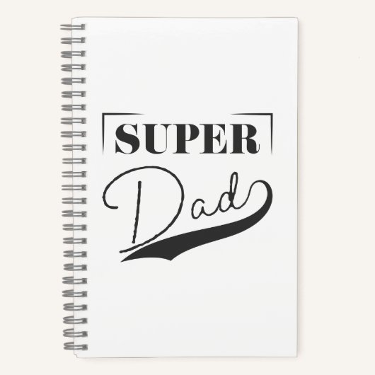Super Vater Notizblock (Vorderseite)