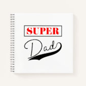 Super Vater Notizblock (Vorderseite)