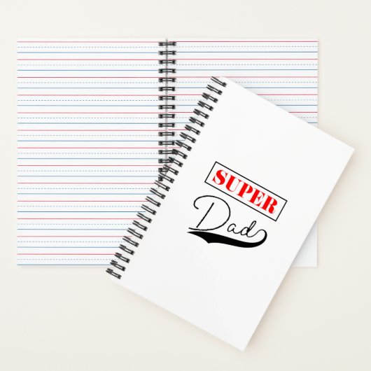 Super Vater Notizblock (Innen)