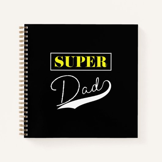 Super Vater Notizblock (Vorderseite)