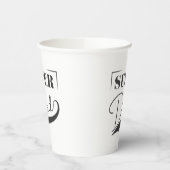 Super Vater Pappbecher (Links)