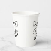 Super Vater Pappbecher (Rechts)