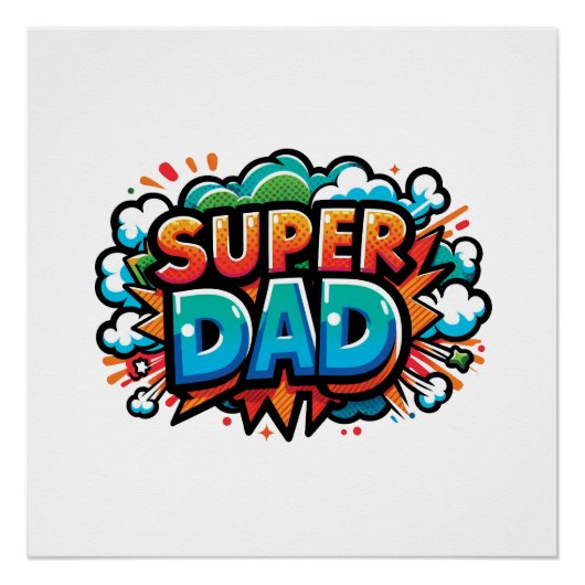 Super Vater Poster (Vorderseite)