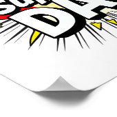 Super Vater Poster - Kühne Wall Art für Ihren Allt (Ecke)