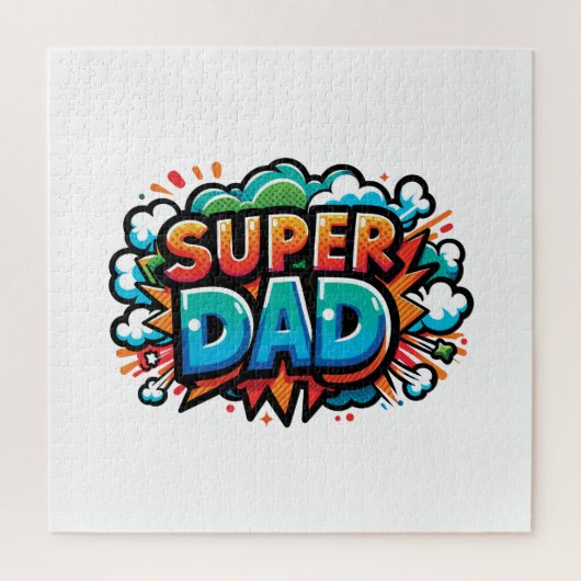 Super Vater Puzzle (Vertikal)