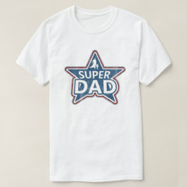 Super Vater Red White und Blue T-Shirt
