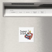 Super Vater (Schlafen) Magnet (In Situ (Geschirrspüler))
