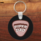 Super Vater Schlüsselanhänger (Vorderseite)