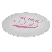 Super Vater Schneidebrett (Ecke)