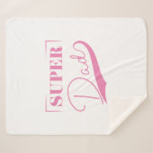 Super Vater Sherpadecke (Vorderseite (Horizontal))