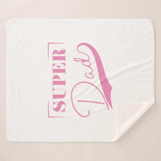 Super Vater Sherpadecke (Vorderseite (Horizontal))