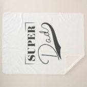 Super Vater Sherpadecke (Vorderseite (Horizontal))