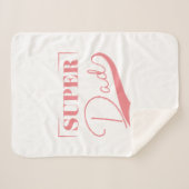 Super Vater Sherpadecke (Vorderseite (Horizontal))