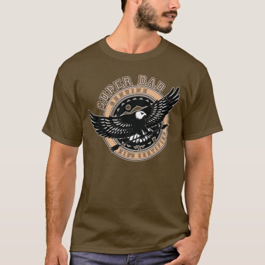 Super Vater Shirt (Vorderseite)