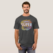 Super Vater, Spaß, Schnurrbart T-Shirt (Vorne ganz)