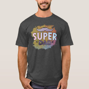 Super Vater, Spaß, Schnurrbart T-Shirt