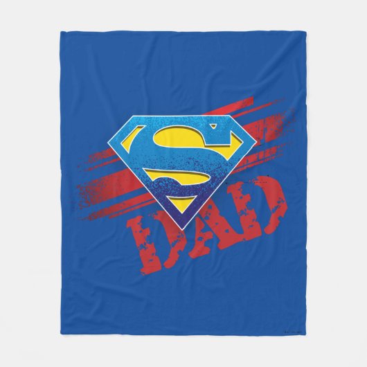 Super Vater Stripes Fleecedecke (Vorderseite)