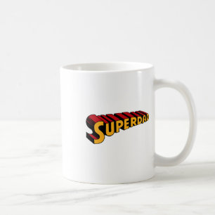 Super Vater Superdad Funny Superhero Vater Kaffeetasse