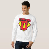Super Vater 🦸 ‍ ♂️ 💪 Sweatshirt (Vorne ganz)