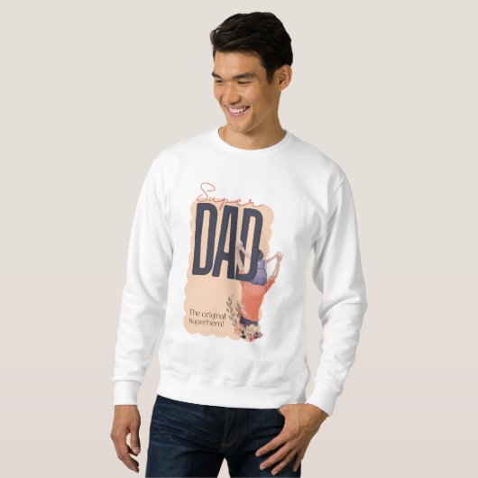 Super Vater Sweatshirt (Vorne ganz)