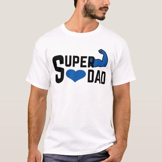 SUPER VATER T-Shirt (Vorderseite)