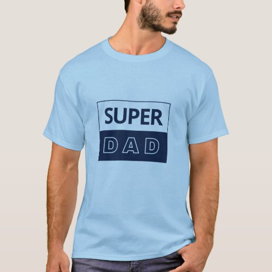 Super Vater T-Shirt (Vorderseite)
