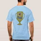 Super Vater T - Shirt (Rückseite)