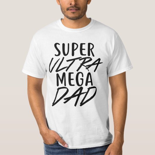 Super Vater T-Shirt (Vorderseite)