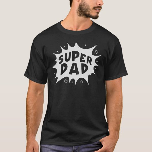 Super Vater T-Shirt (Vorderseite)